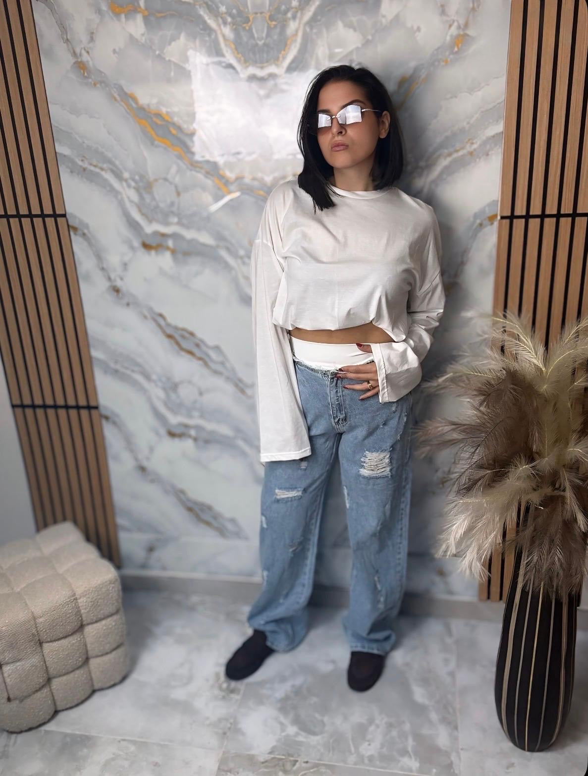 Jeans bianca