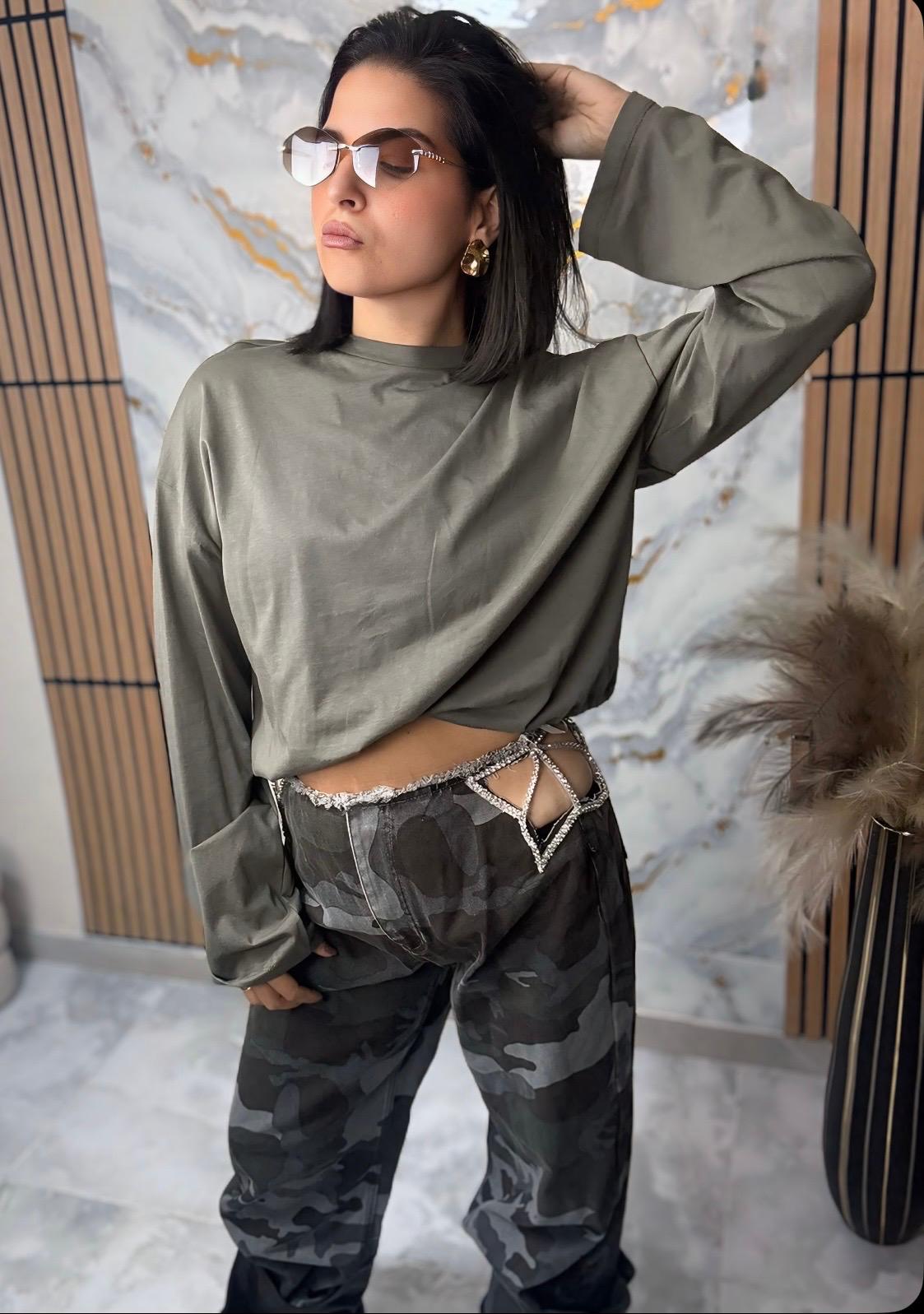 Jeans farfalla