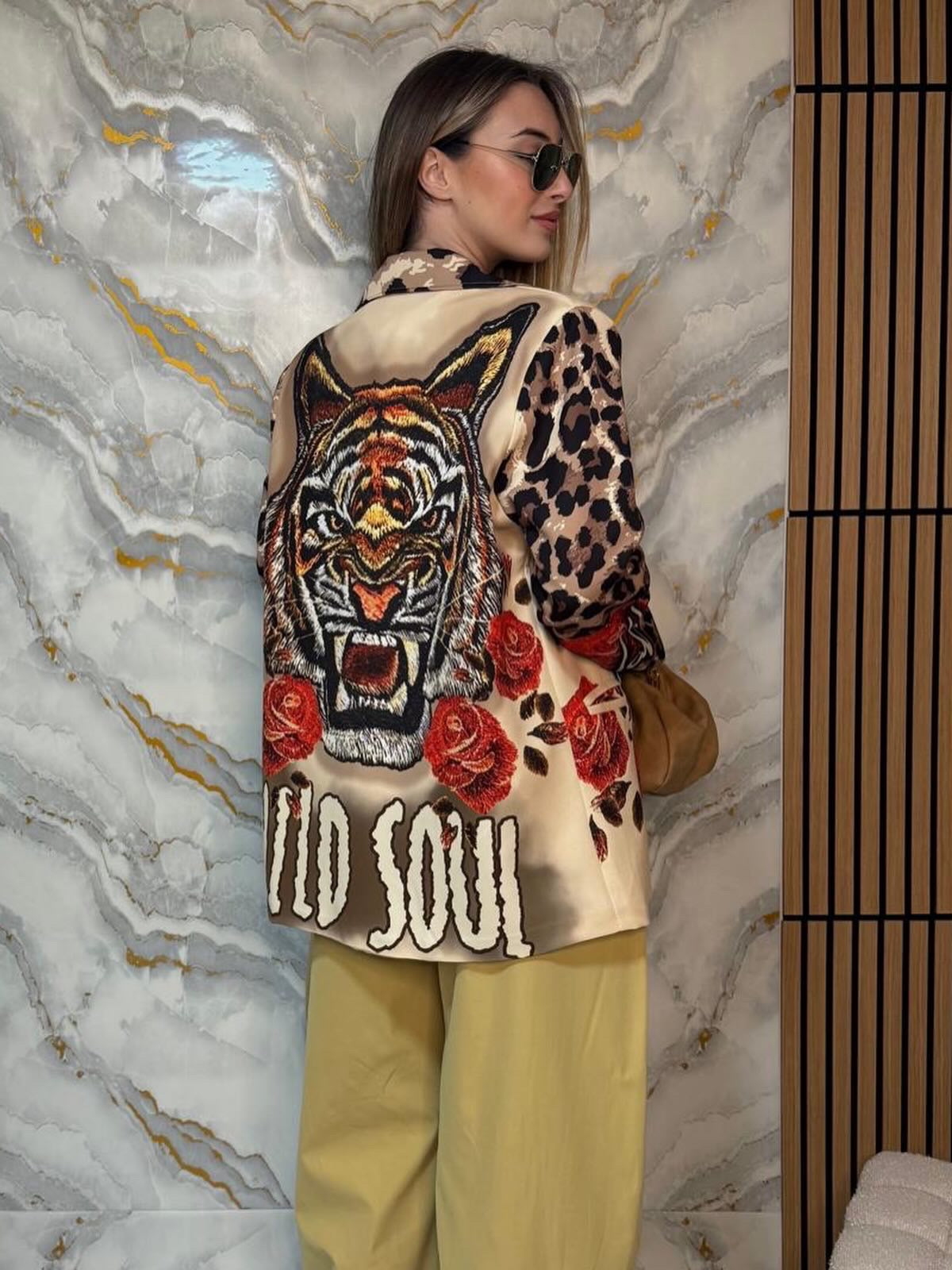 Giacca animalier