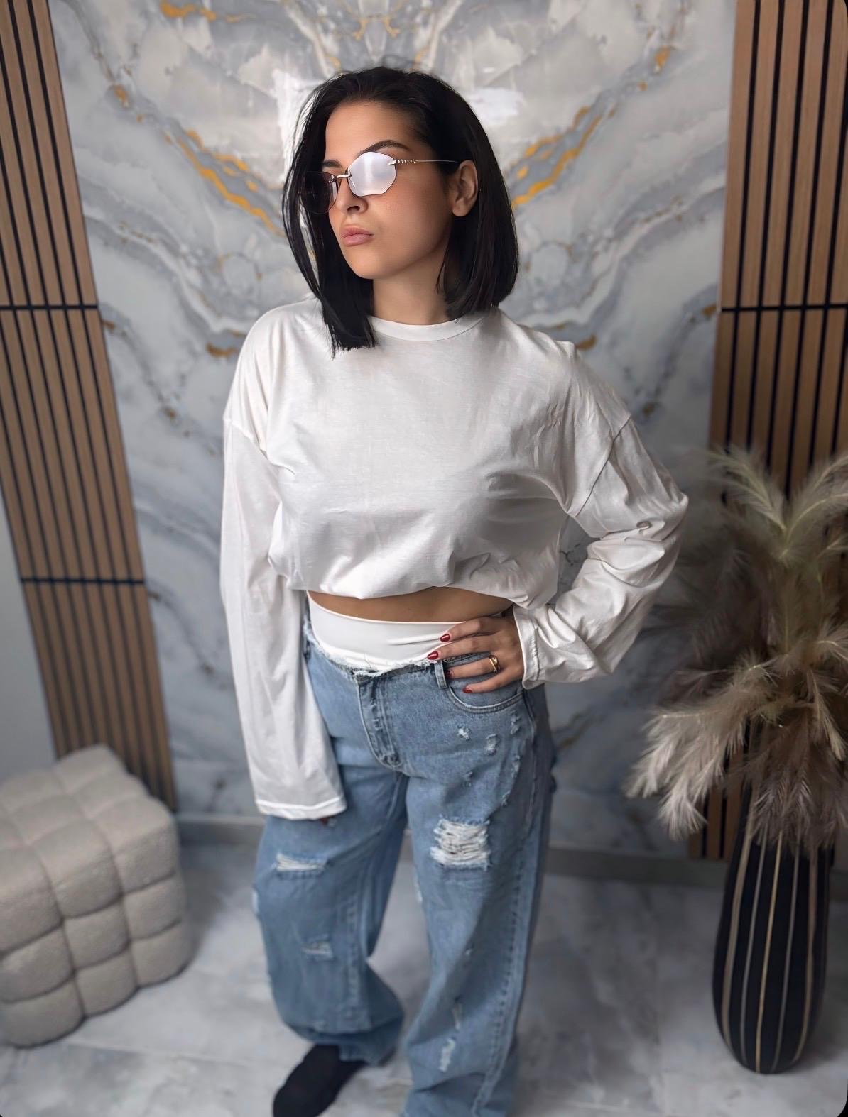 Jeans bianca