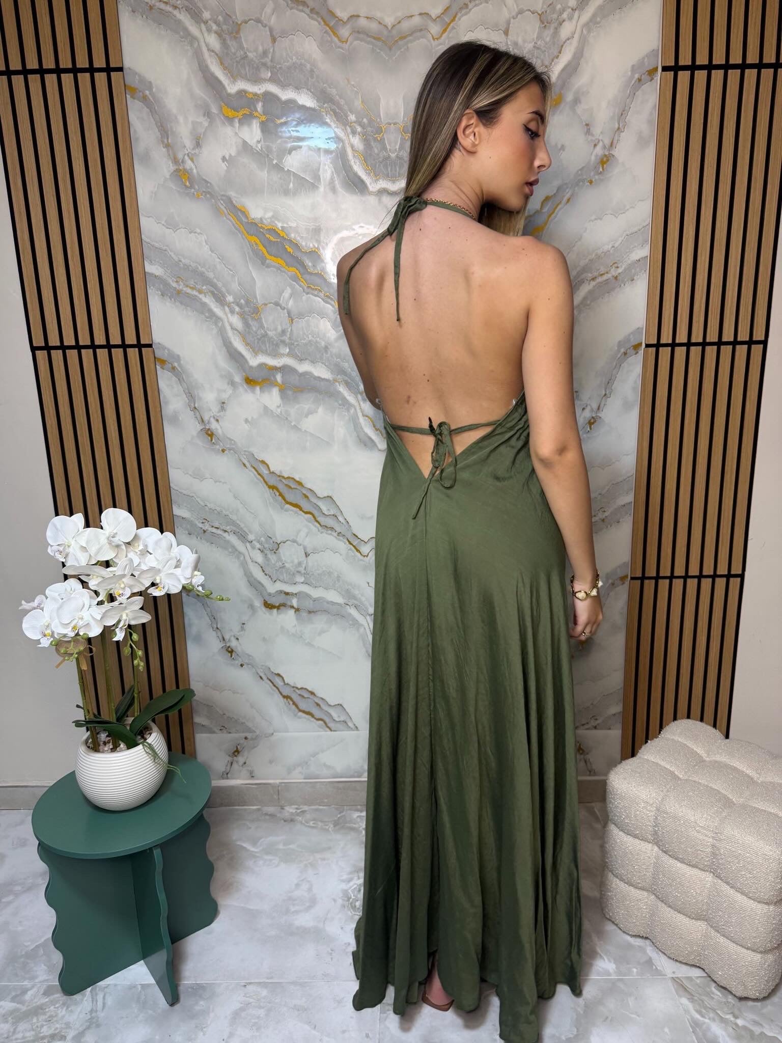 Dress madreperla